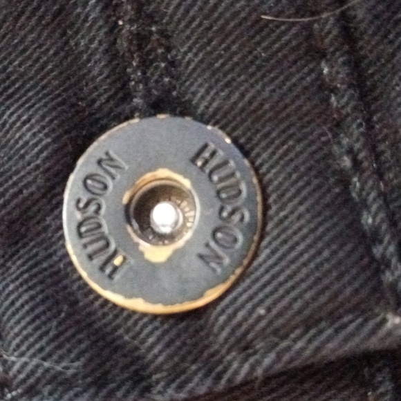 Hudson - Men's - Black - Five Pocket - Straight Leg Jeans - W38XL35 - Picture 3 of 10